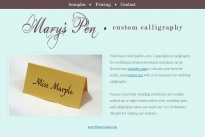 Mary's Pen